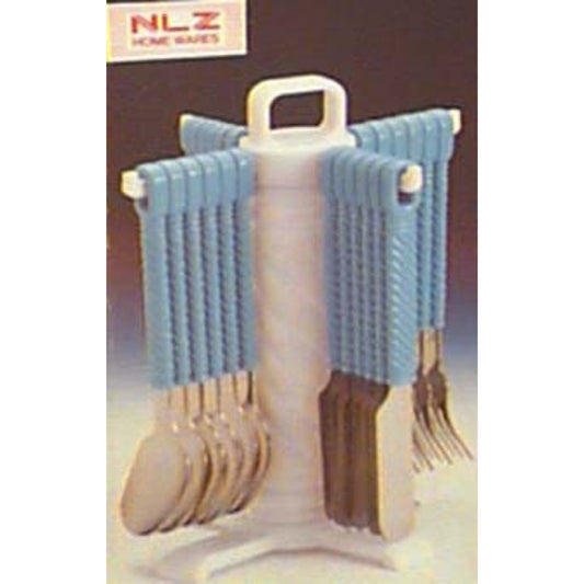 24pc Hanging Cutlery Set